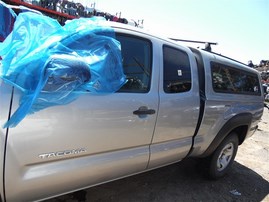 2014 Toyota Tacoma SR5 Silver Extended Cab 2.7L AT 4WD #Z24659